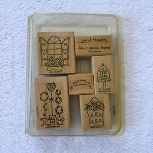 Stampin' Up! Sweet of You, 2004 Complete Set of 6, Special Thoughts, Friend